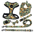 Halloween Christmas Dog Bandanas et Hair Scrunchie Set